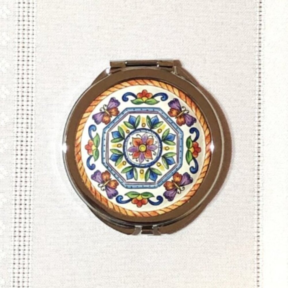 Brighton La Farfalla Compact Mirror NWT